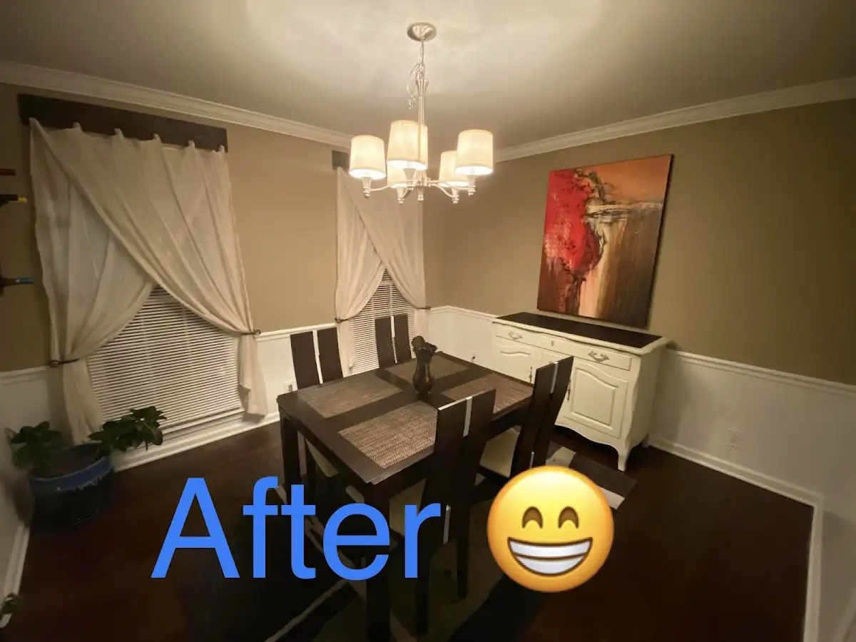 Professional dining room restoration after water damage in New Hartford